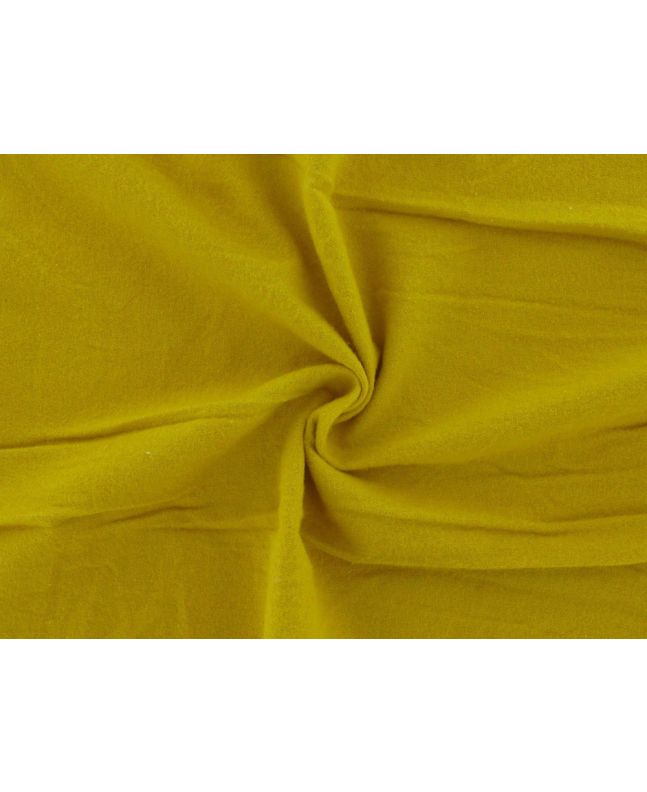 Plain Brushed Cotton Winceyette, Mustard