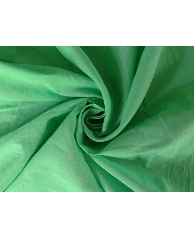 Plain Dye Cotton Lawn, Bright Green