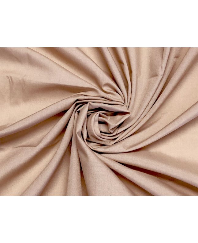 Plain Dye Polycotton, Beige