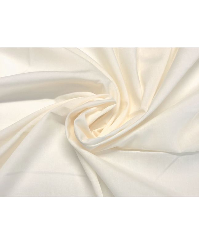 Plain Dye Polycotton, Cream