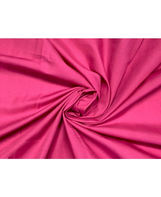 Plain Dye Polycotton, Fuchsia