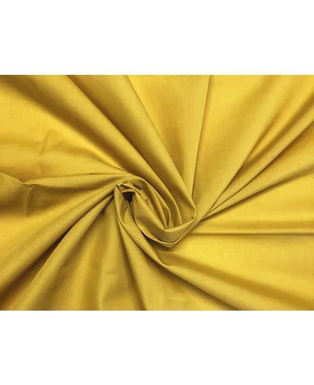 Plain Dye Polycotton, Mustard