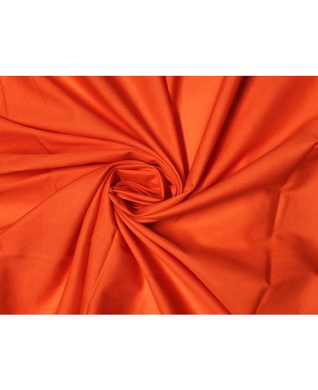 Plain Dye Polycotton, Orange