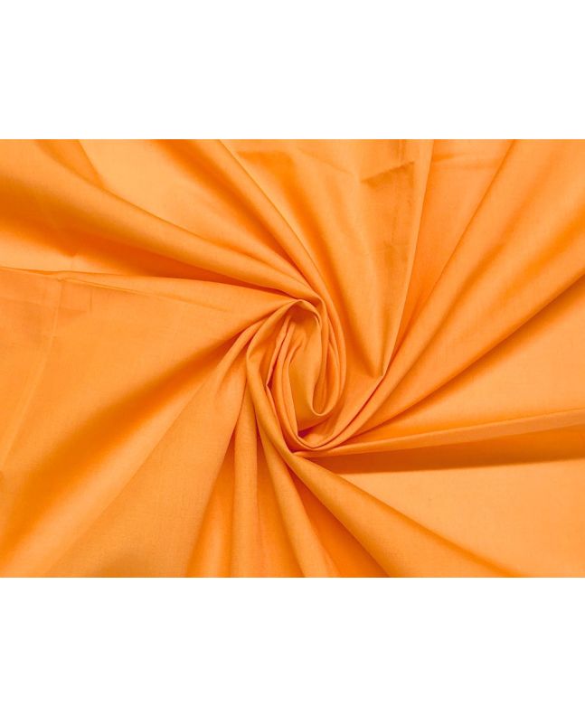 Plain Dye Polycotton, Pumpkin