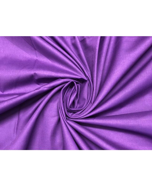 Plain Dye Polycotton, Purple