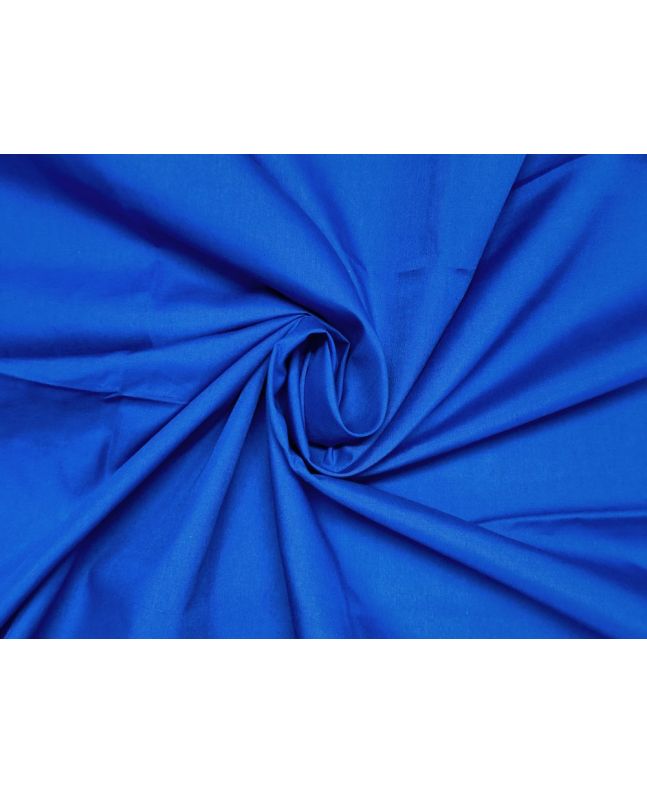Plain Dye Polycotton, Royal