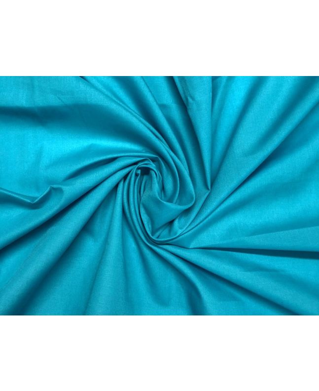 Plain Dye Polycotton, Turquoise