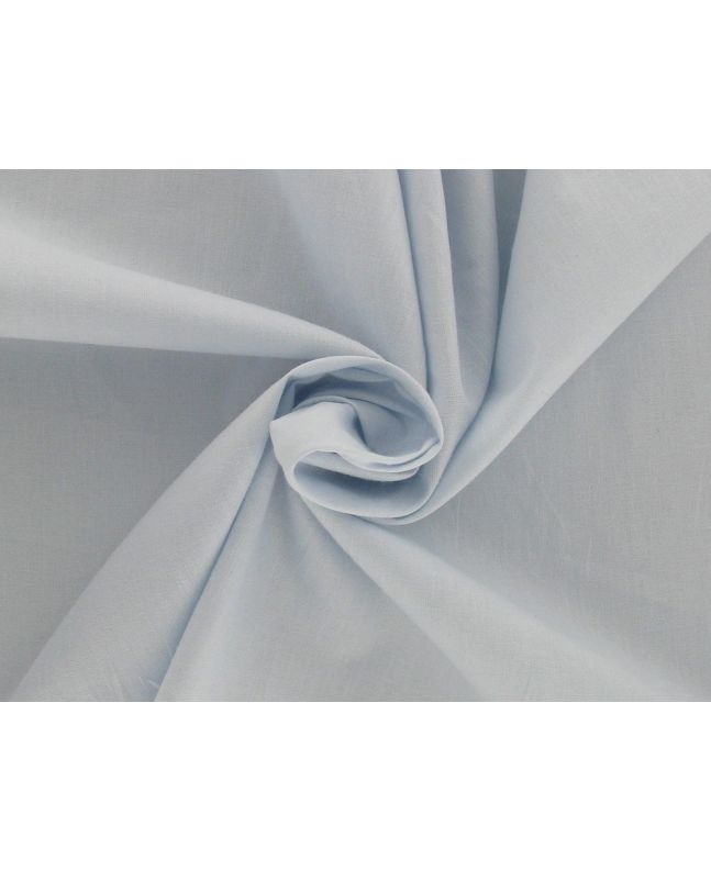Plain Dye Soft Cretonne Cotton, Ice Flow
