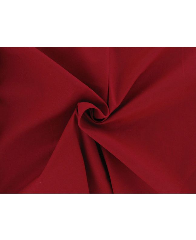 Plain Dye Stretch Cotton Sateen, Cranberry