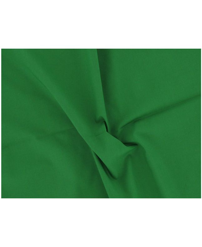 Plain Polycotton Fabric - Emerald