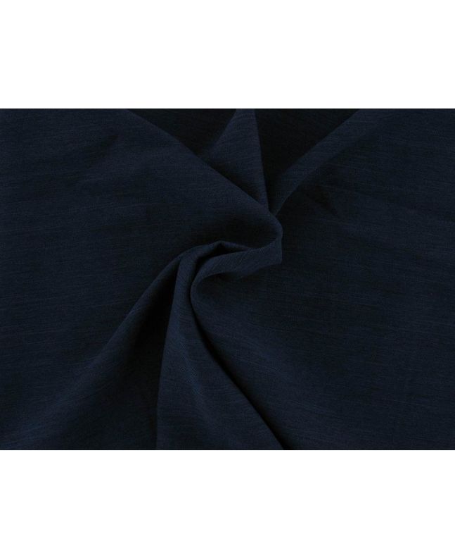 Plain Polyester Roll End, Navy, 1.5m