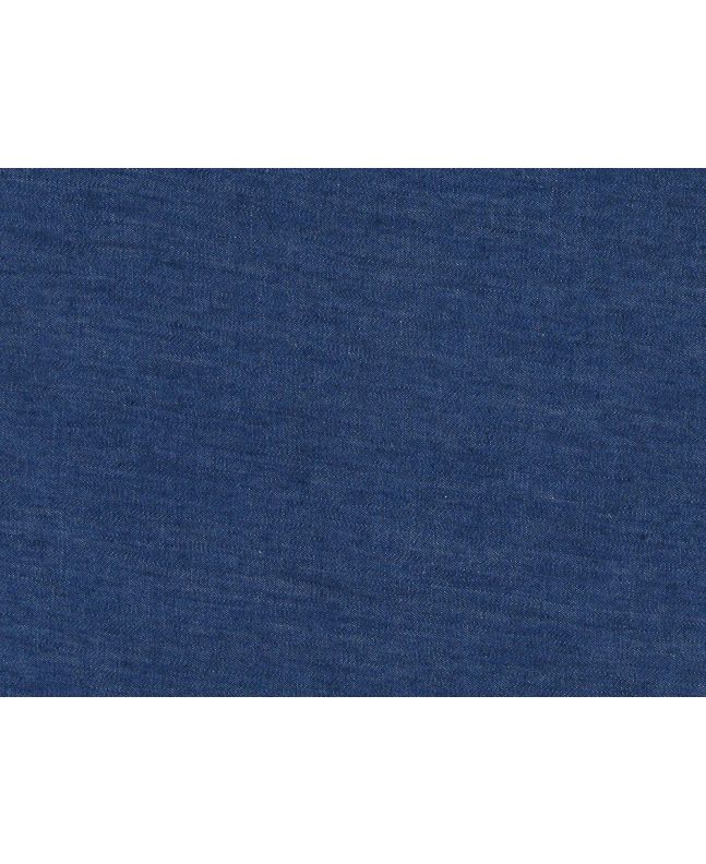 Plain Washed Chambray, Mid Blue