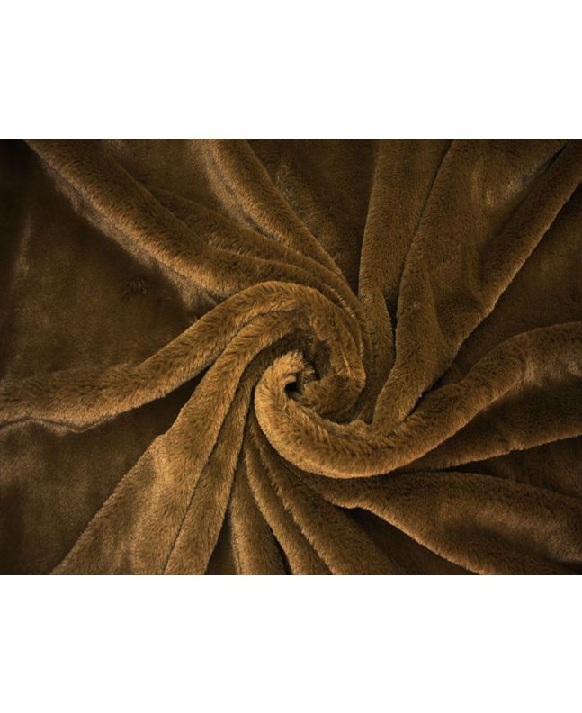 Plush Imitation Fur, Chocolate