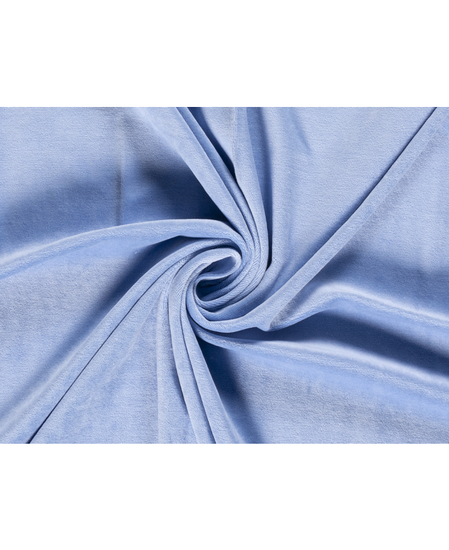 Plush Nicky Velour, Candy Blue
