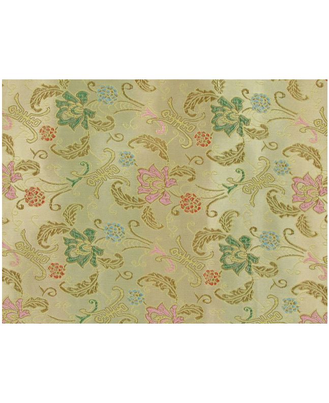 Polyester Jacquard, Shanghai Bud - Gold