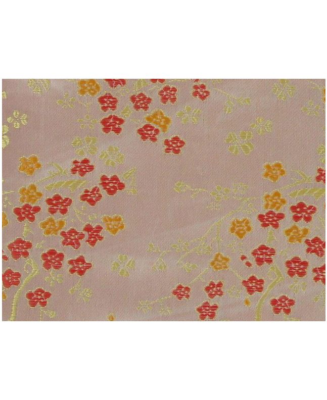 Polyester Jacquard, Shanghai Cherry Blossom - Champagne
