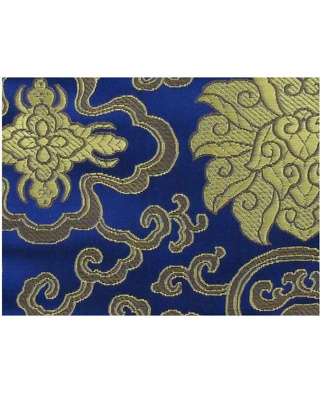 Polyester Jacquard, Shanghai Royal Motif - Blue