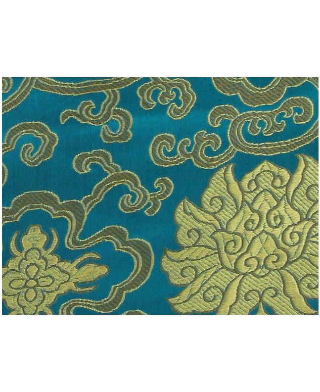 Polyester Jacquard, Shanghai Royal Motif - Teal