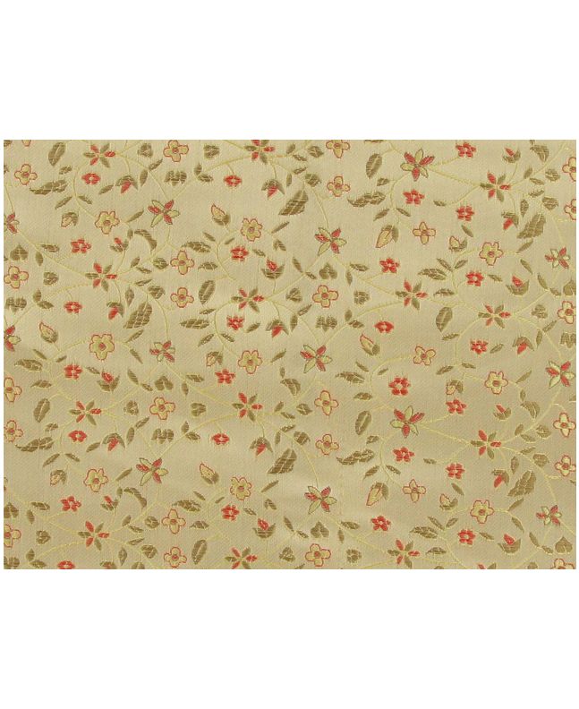 Polyester Jacquard, Shanghai Stem - Gold