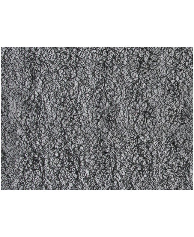 Polyester Metallic Mesh - Black