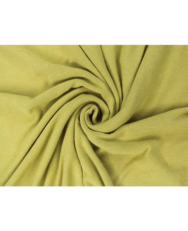 Polyviscose Blend Knit Jersey, Citron