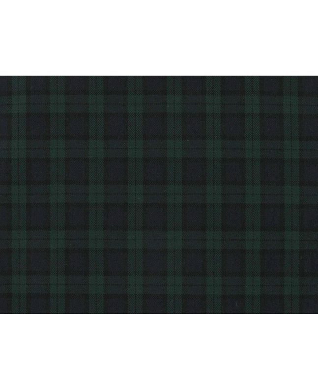 Polyviscose Blend Tartan, Black Watch