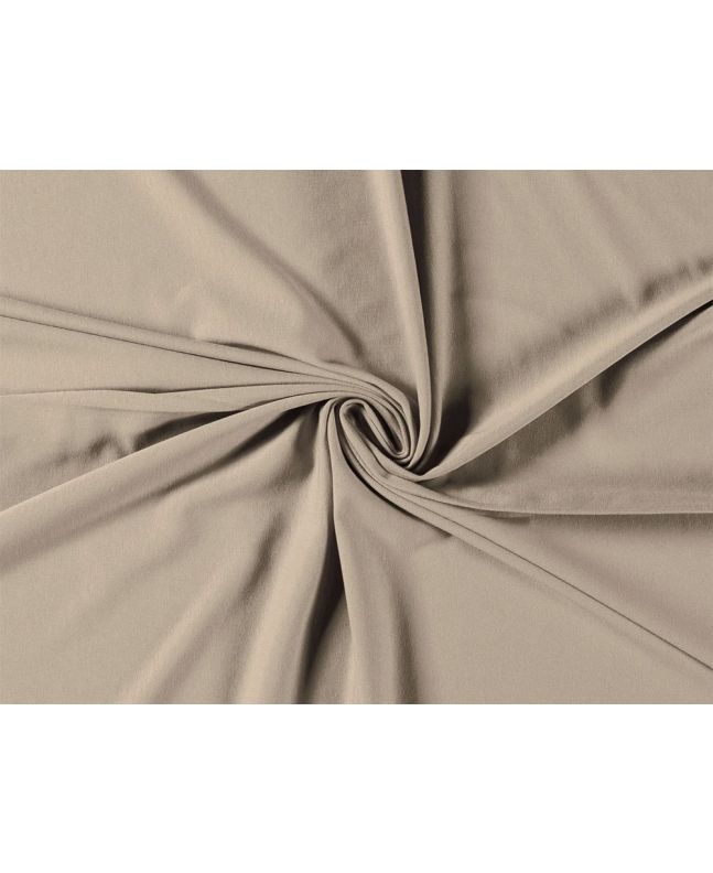 Premium Cotton Jersey, Beige
