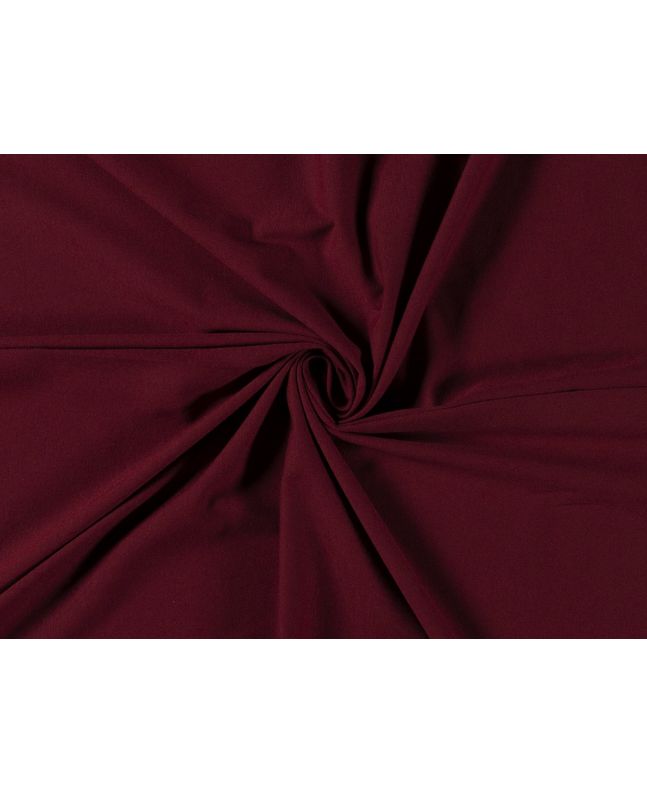 Premium Cotton Jersey, Bordeaux