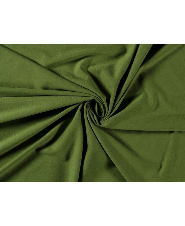  Premium Cotton Jersey, Forest Green
