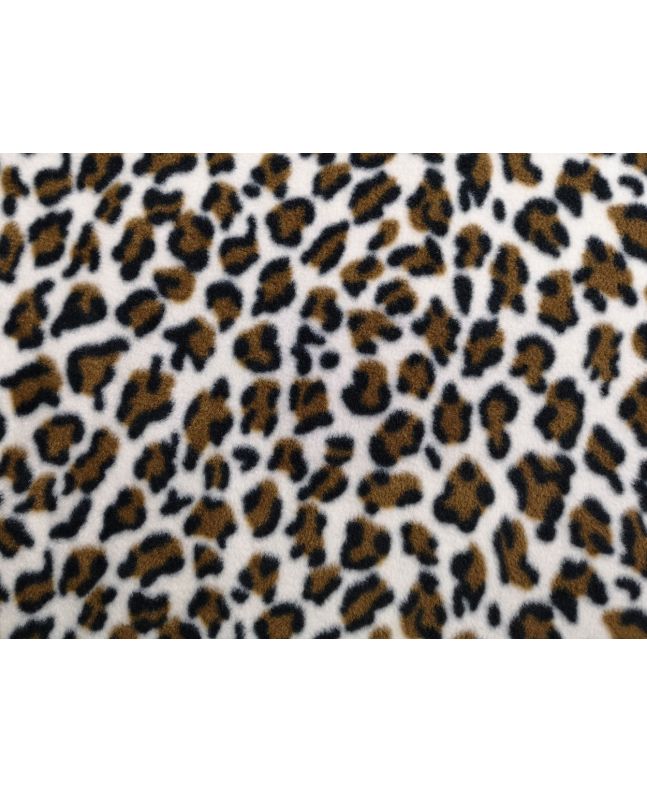 Premium Soft Anti-Pil Fleece, Snow Leopard