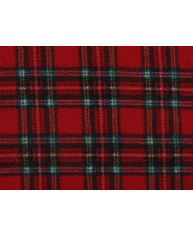 Premium Soft Anti Pil Fleece Highland Tartan, Stewart