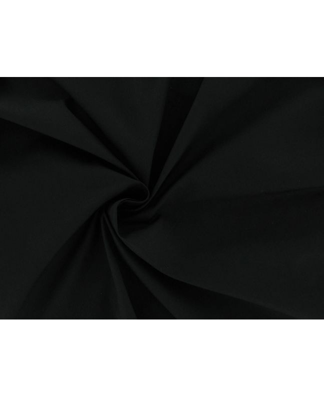 Prima Deadstock Cotton Poplin Shirting, Black