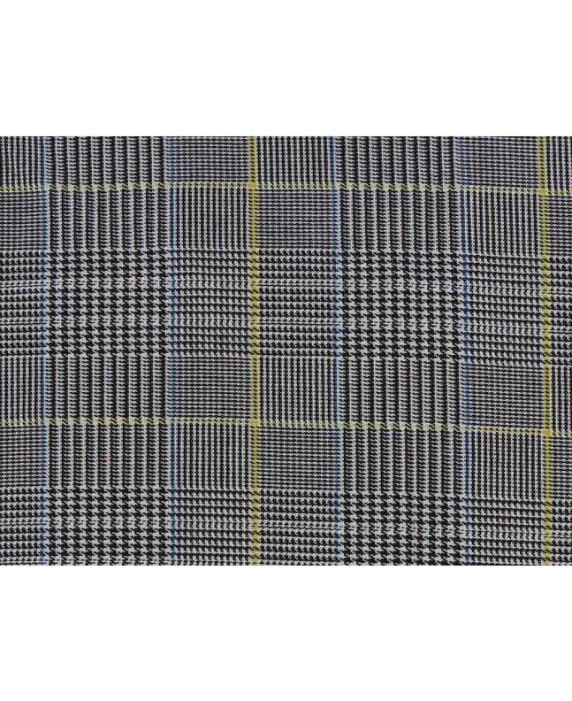 Prince of Wales Stripe Polyester Suiting