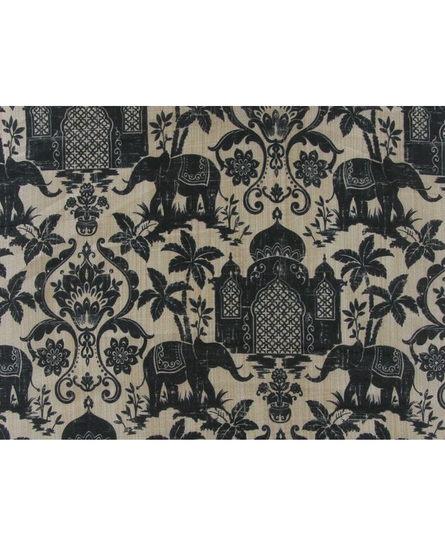 Printed Mango Silkette, Indian Elephant