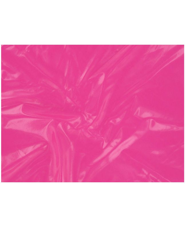 PU Coated Interlock - Fuchsia