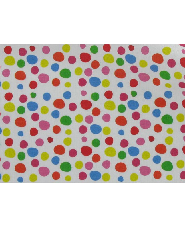 Rainbow Pebble Spot Cotton Print