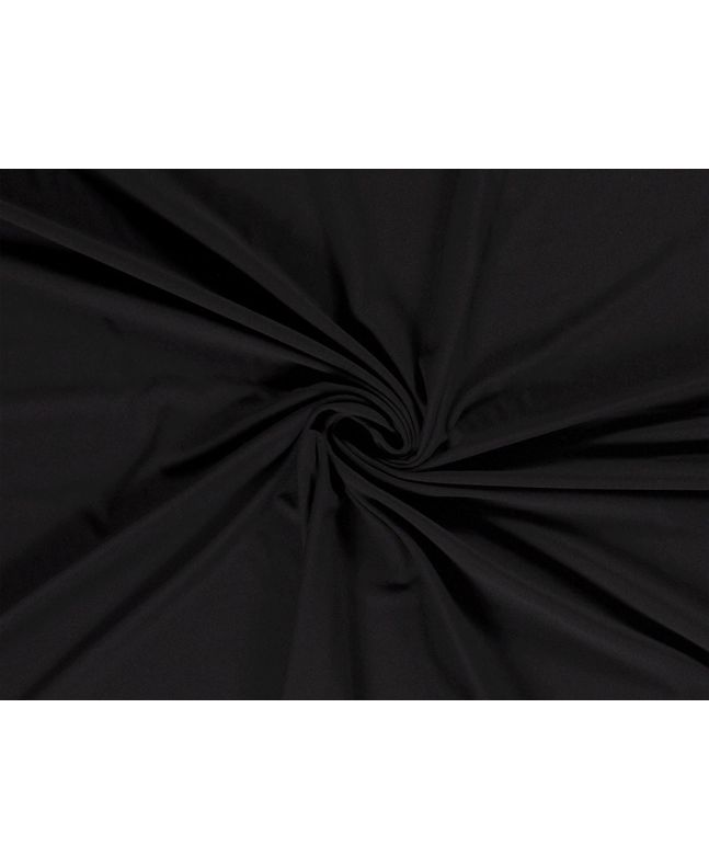 Recycled Cotton Blend Jersey, Black