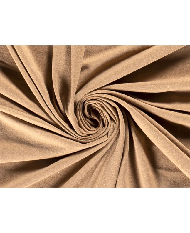 Recycled Cotton Blend Jersey, Camel