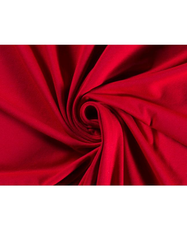 Recycled Cotton Blend Jersey, Red