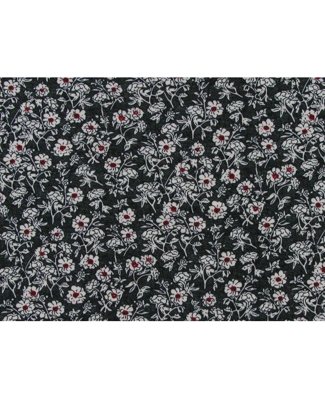 Red Spot Daisy Soft Touch Jersey