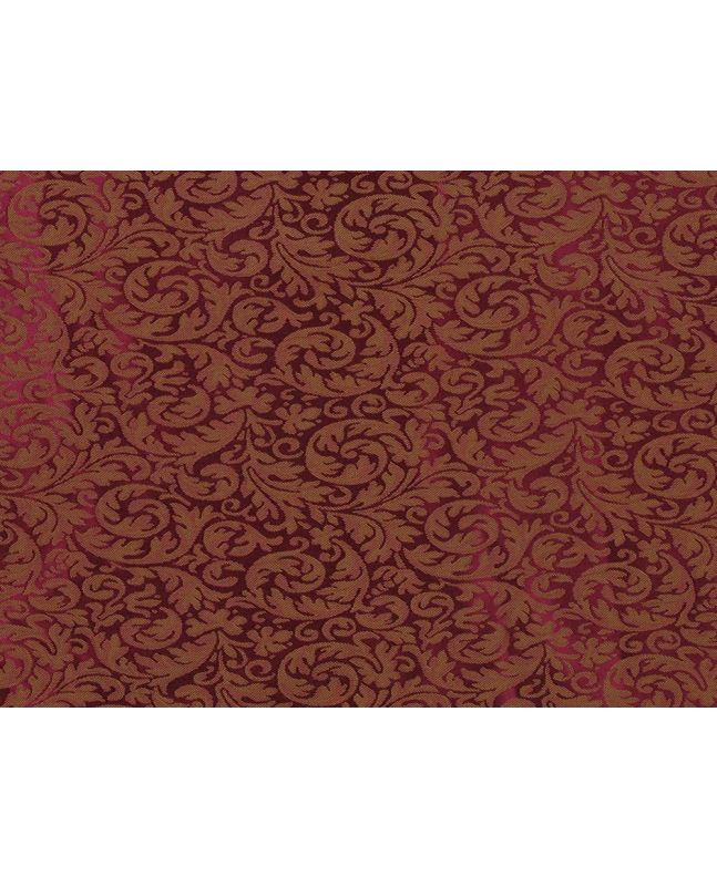 Regal Mini Leaf Jacquard, Red