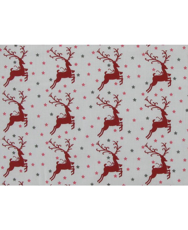 Reindeer Prancing with the Stars, White