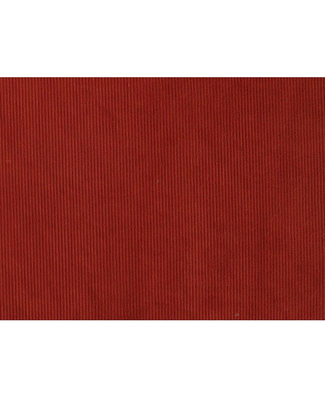 Ribbed Velour Jersey, Burnt Orange