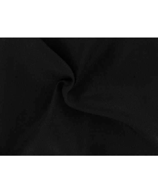 Sacramento Soft Finish Irish Linen, Black