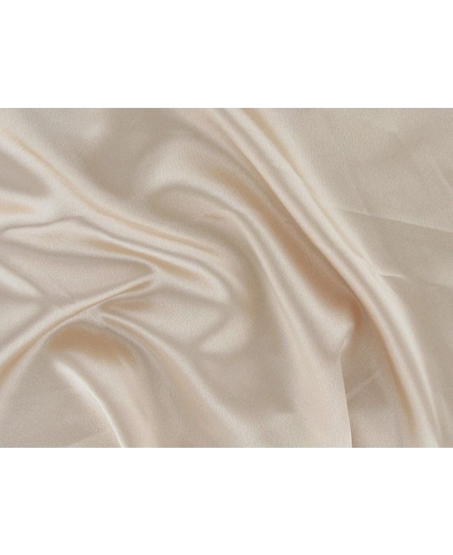 Satin Back Crepe, Pale Gold