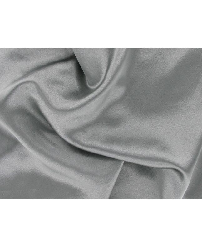 Satin Back Crepe, Pewter