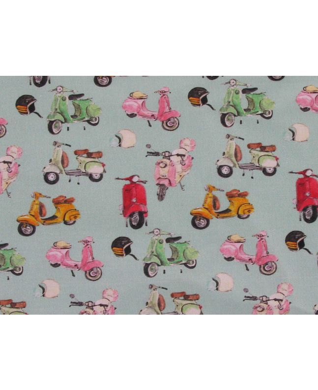 Scoot Around Cotton Print