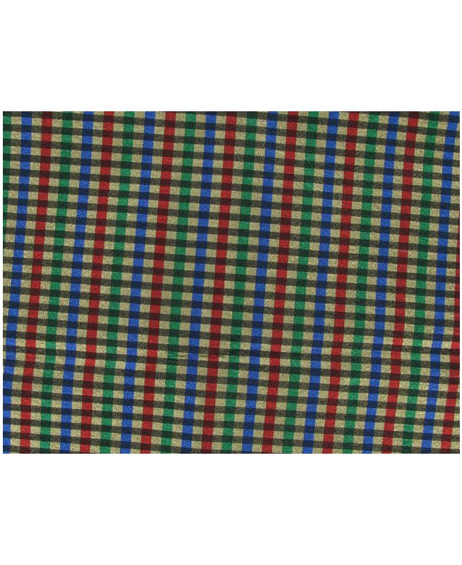 Shiny Metallic Striped Taffeta - Gold