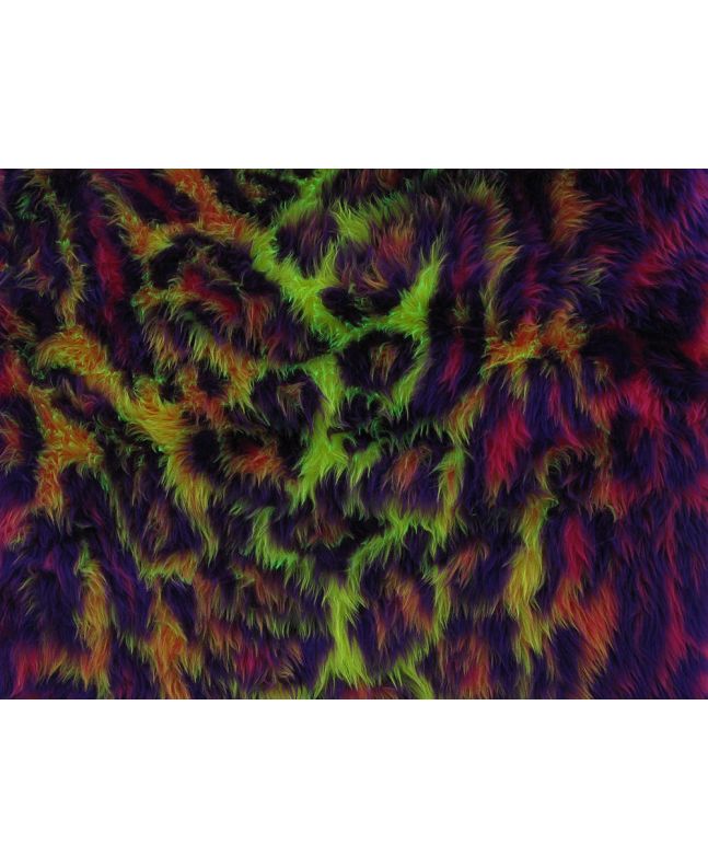 Short Pile Fur, Fluorescent Jaguar