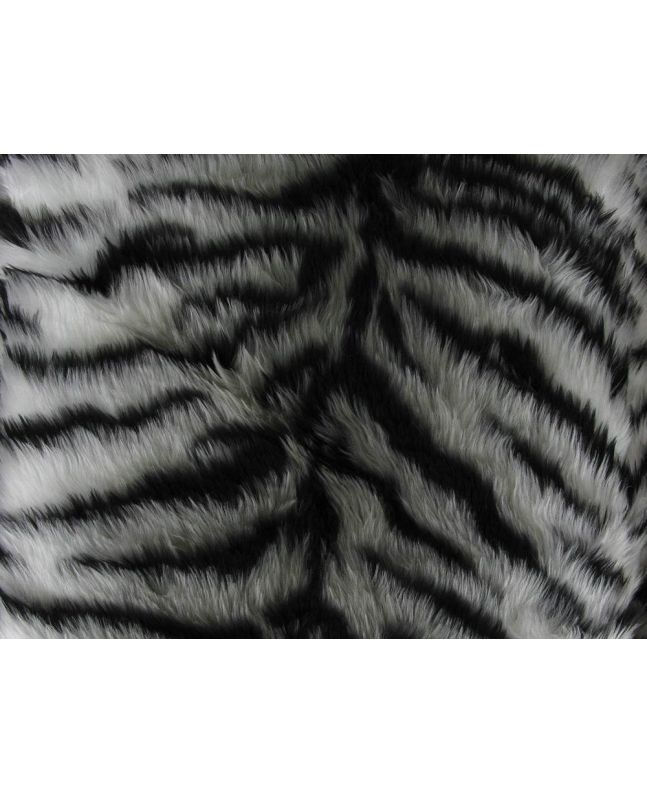 Short Pile Fur, Silver Tiger
